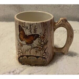 Vintage Treasure Craft North Dakota State Coffee Mug Collectors